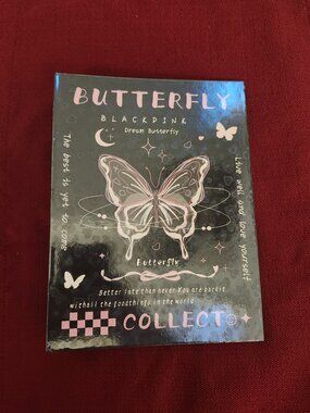 A5 6 ring hardcover butterfly binder